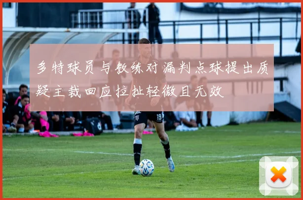 多特球员与教练对漏判点球提出质疑主裁回应拉扯轻微且无效